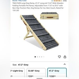 TNELTUEB Large Dog Ramp